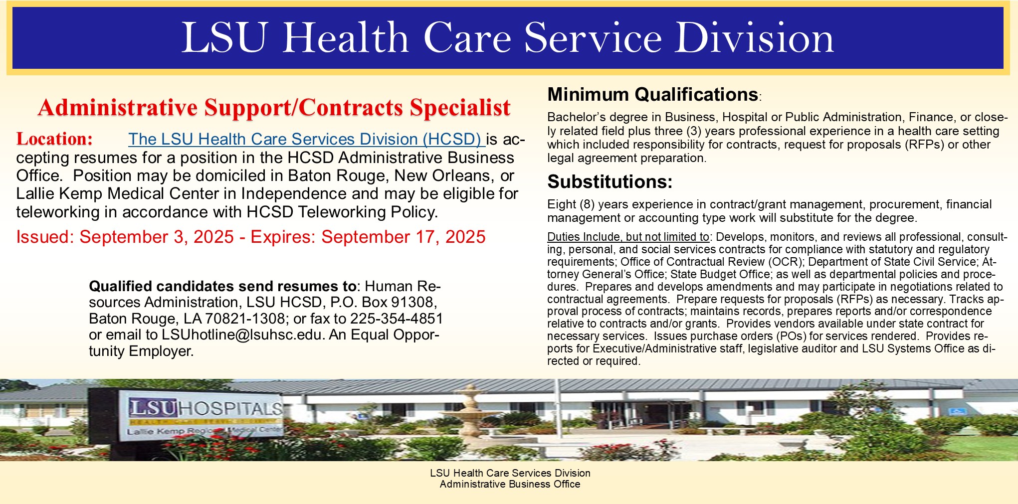 Contract Specialist